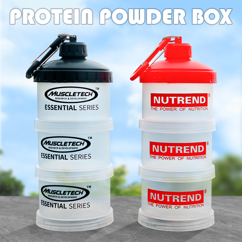 Food Snacks With Protein - Caixa portátil de proteína em pó