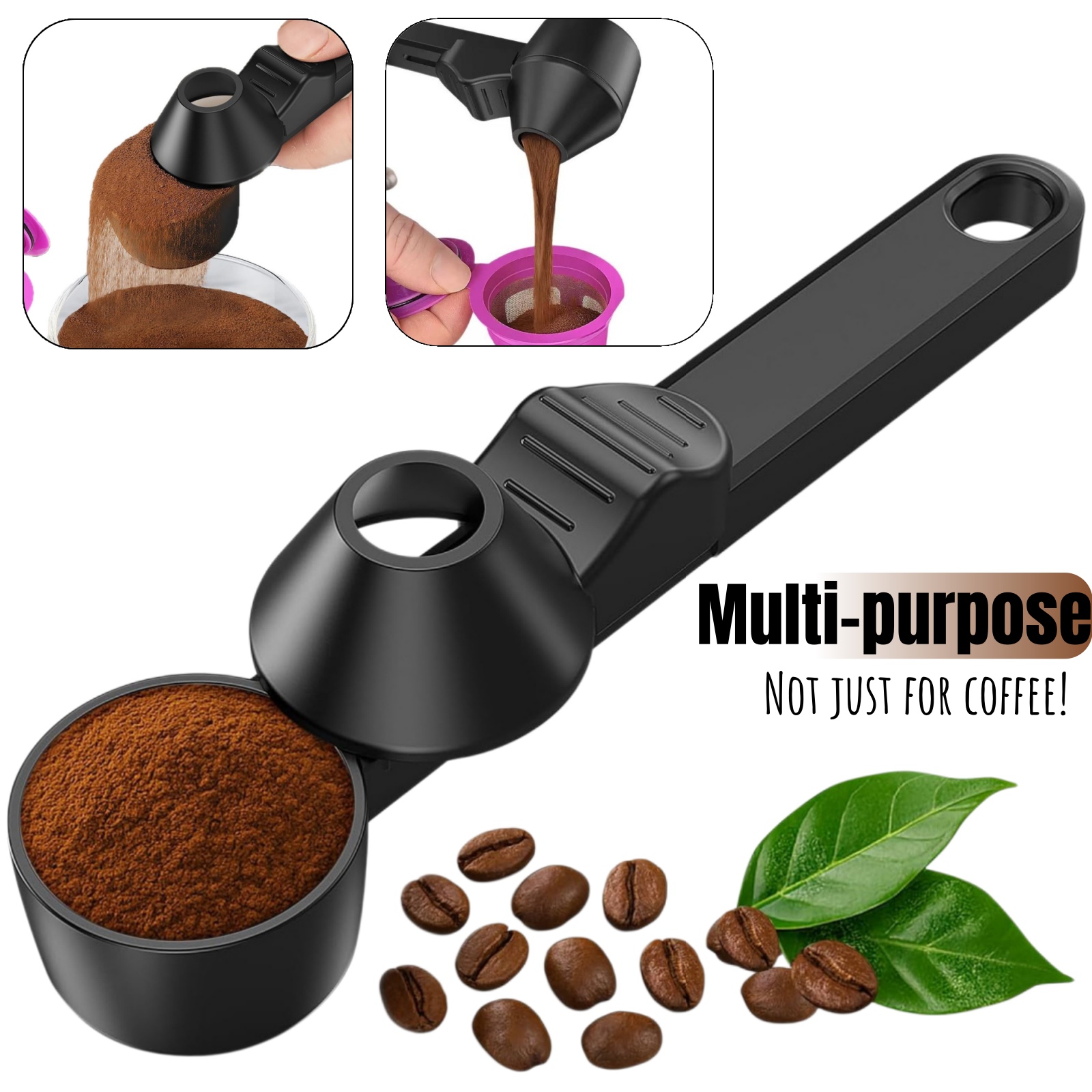 Protein Bar Box - Colher e Funil para Café, Colher