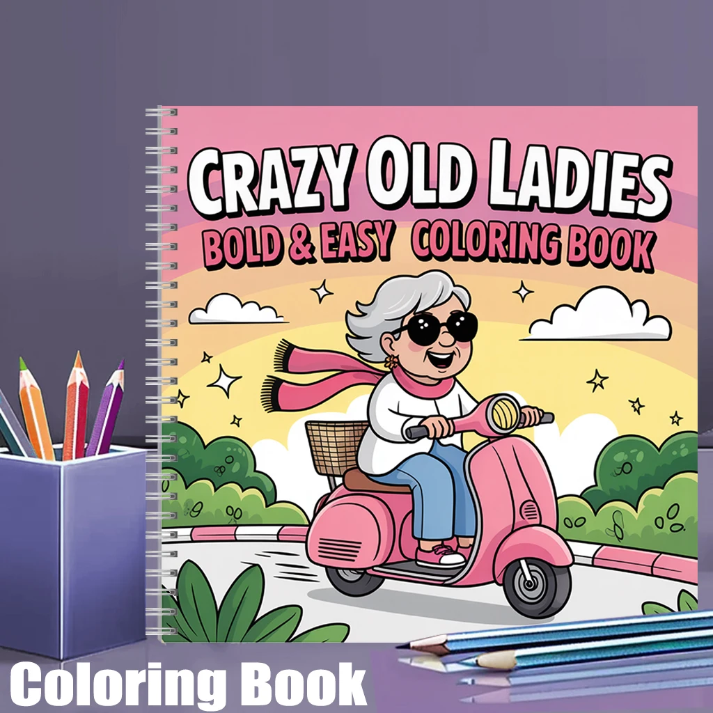 Food And Snacks Coloring Book - Livro de Colorir para Adultos: Senhoras