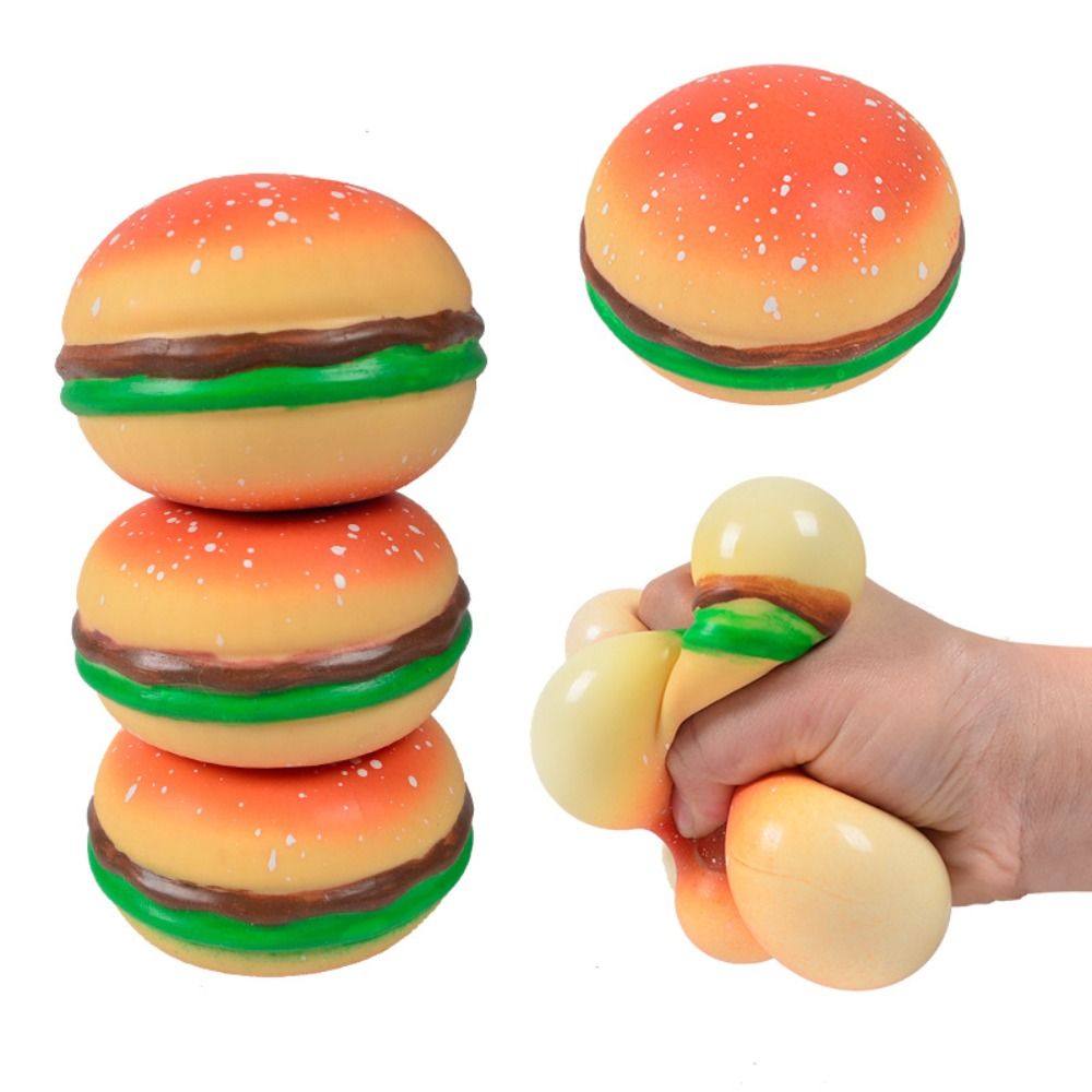 Food Xxl - Brinquedo Squishy de Hambúrguer, Brinquedo Antiestresse