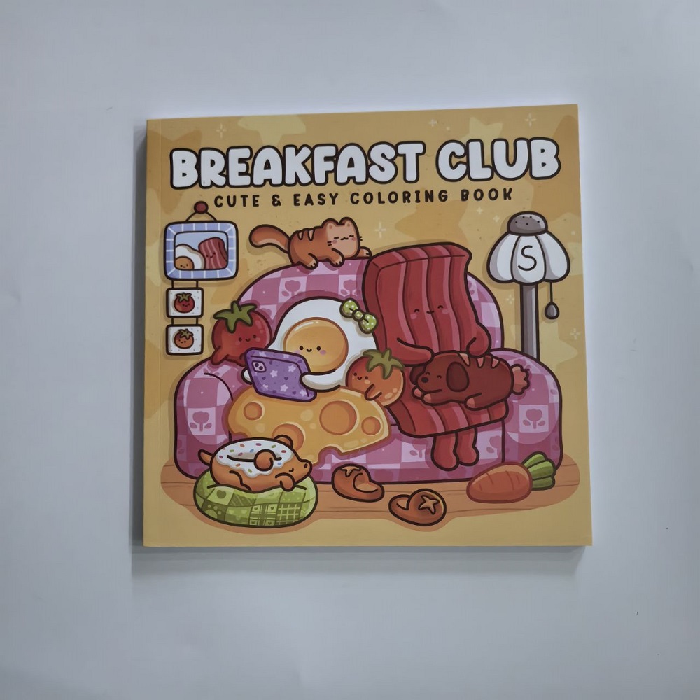 Livro de Colorir para Adultos  - Food And Snacks Coloring Book avaliação e preço