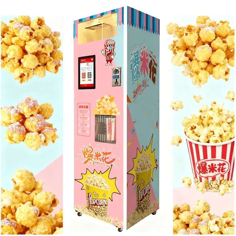Máquina de Pipoca Automática I - Food Snacks Vending Machine avaliação e preço