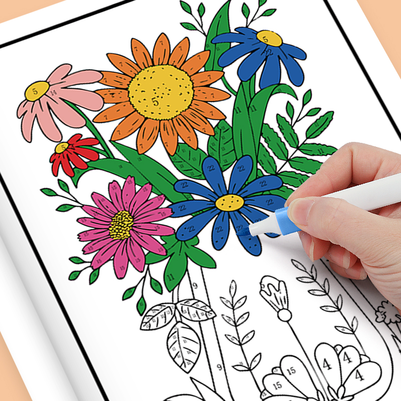 Livro de Colorir por Número pa - Food And Snacks Coloring Book avaliação e preço