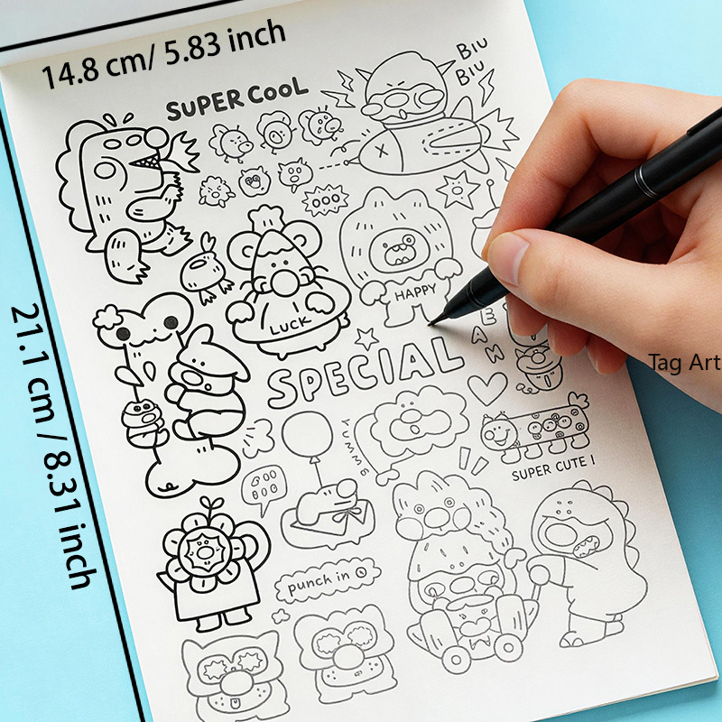 Livro de desenhos para alívio  - Food And Snacks Coloring Book avaliação e preço