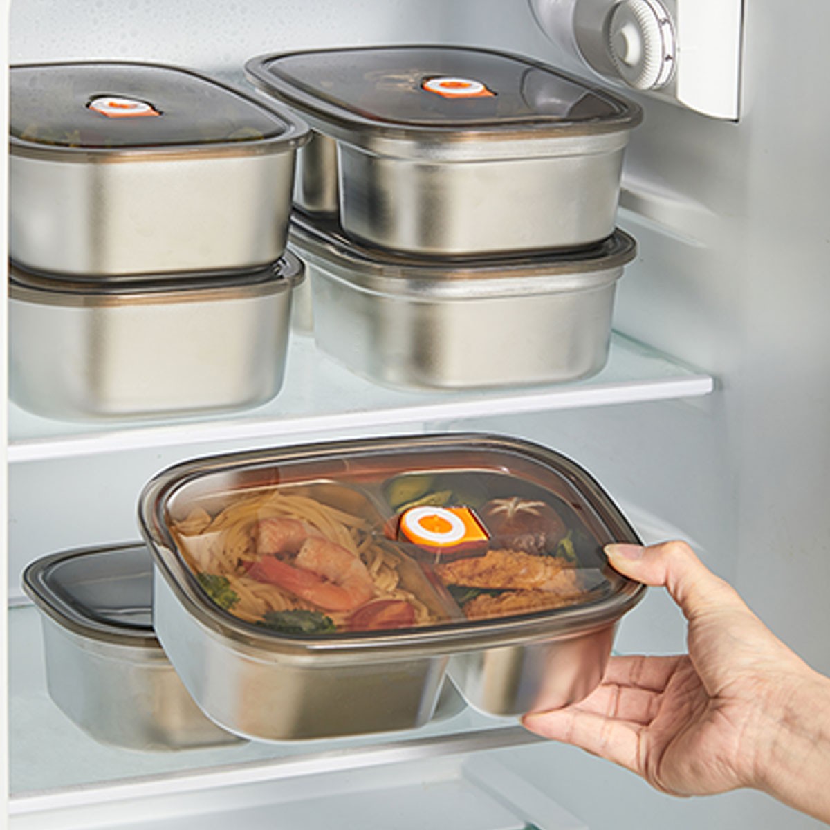 Caixa de almoço portátil de aç - Food Xxl avaliação e preço