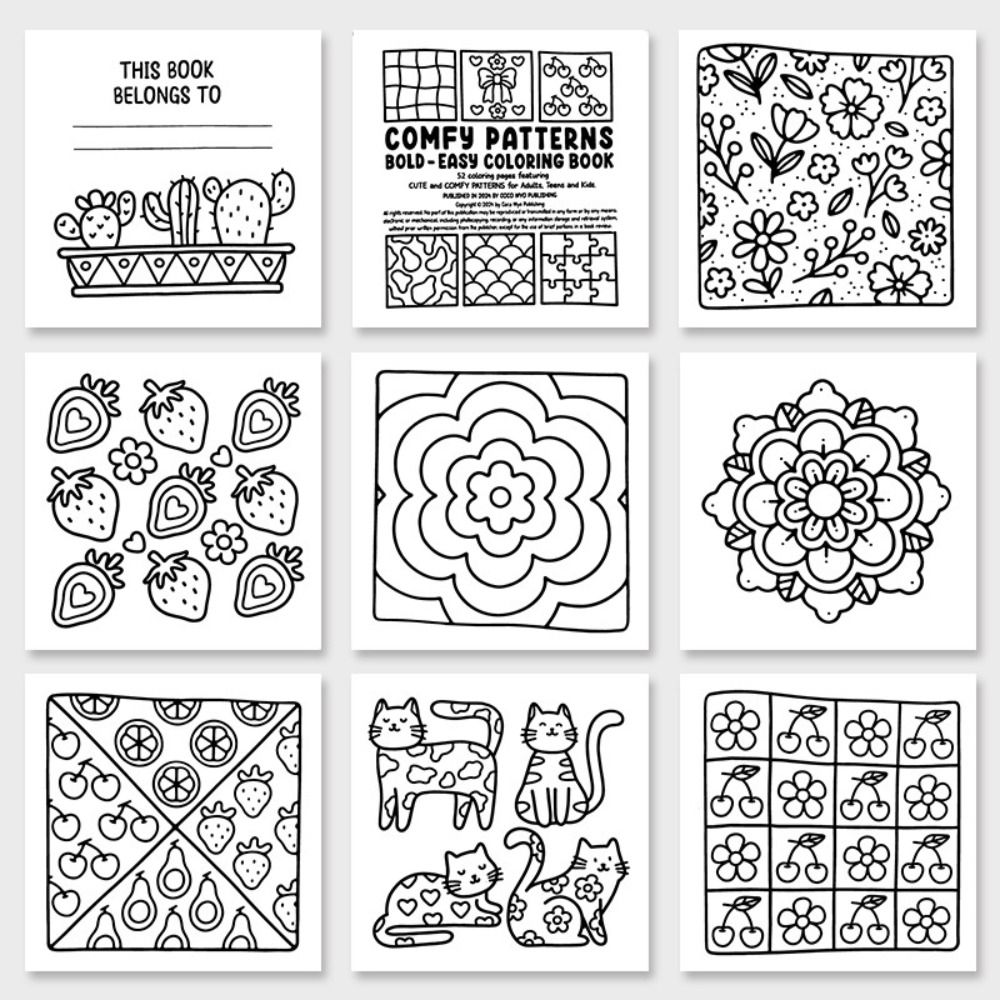 Livro de colorir relaxante par - Food And Snacks Coloring Book avaliação e preço